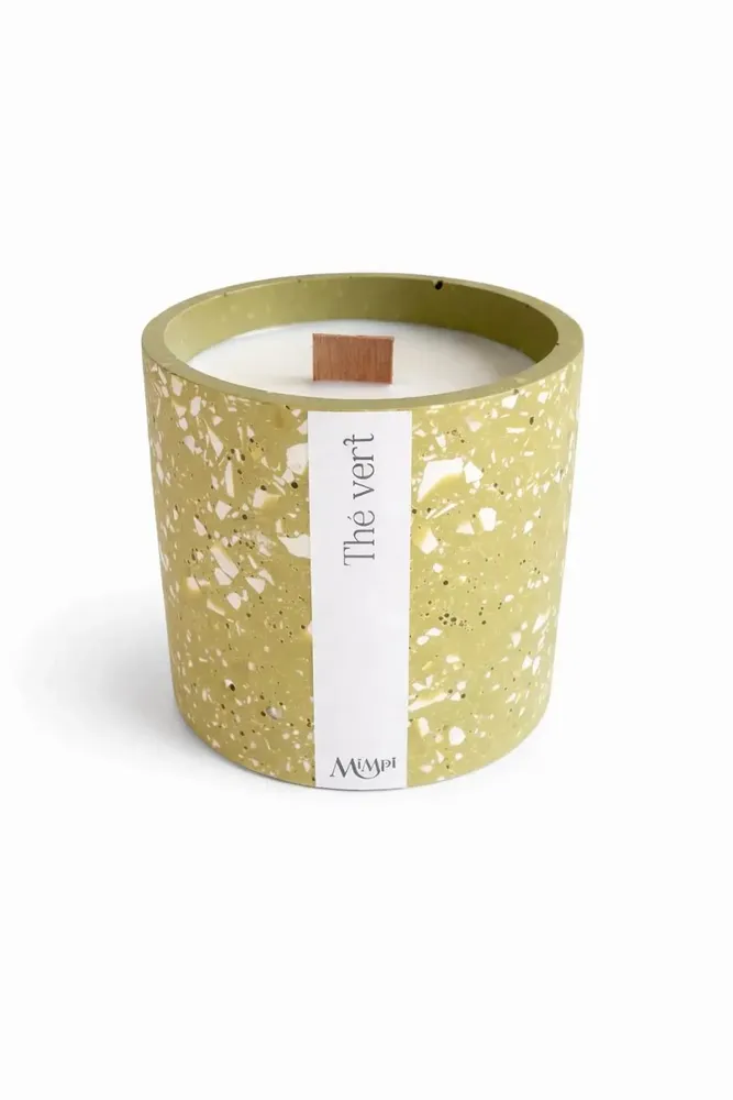Candles - Terrazzo Candle — Green Tea - MIMPI