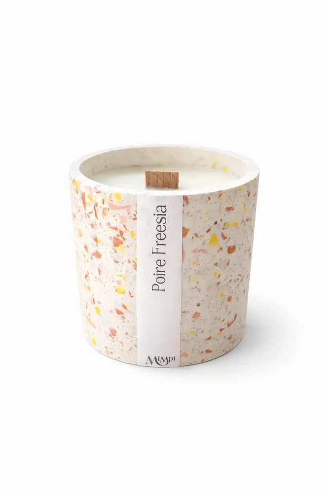 Bougies - Bougie Terrazzo – Poire Freesia - MIMPI