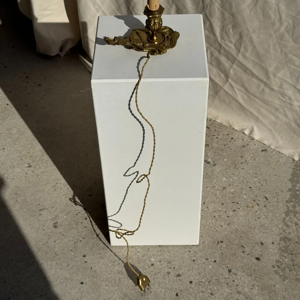 Table lamps - Small antique classic gold table lamp, H17 D12 - OFFICE OBJETS