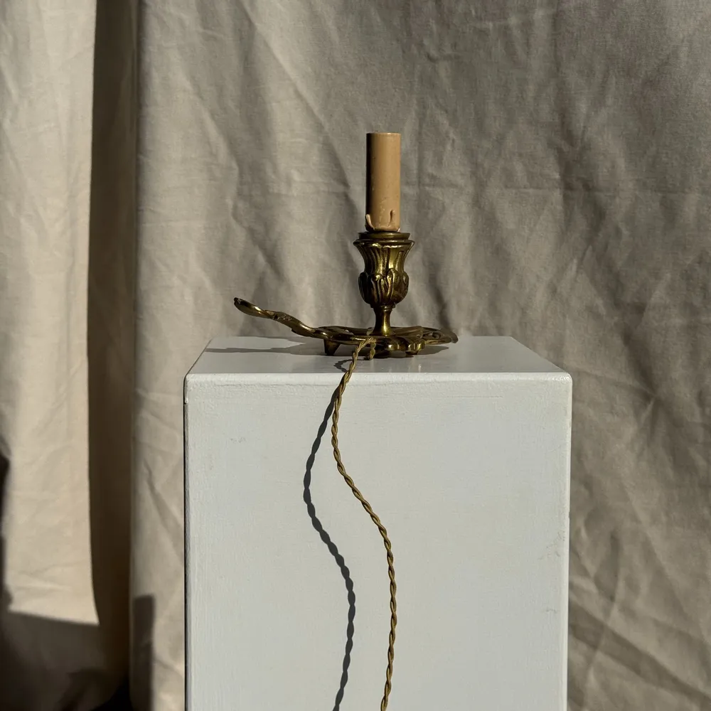 Table lamps - Small antique classic gold table lamp, H17 D12 - OFFICE OBJETS