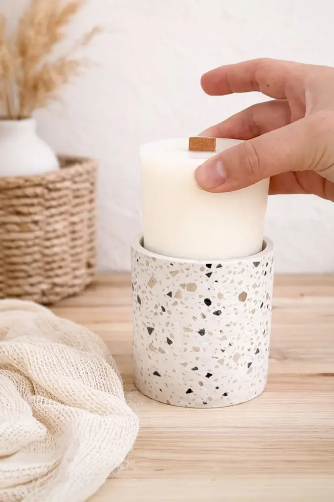 Candles - Scented Candle Refill — Lemongrass - MIMPI