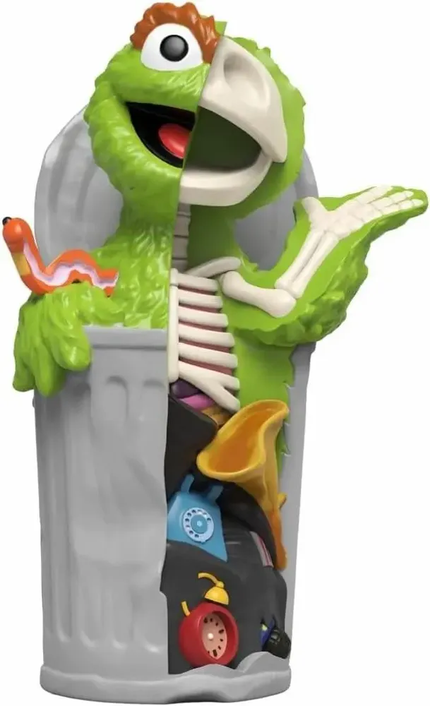 Sculptures, statuettes et miniatures - XXRAY Plus: Oscar The Grouch - ARTOYZ