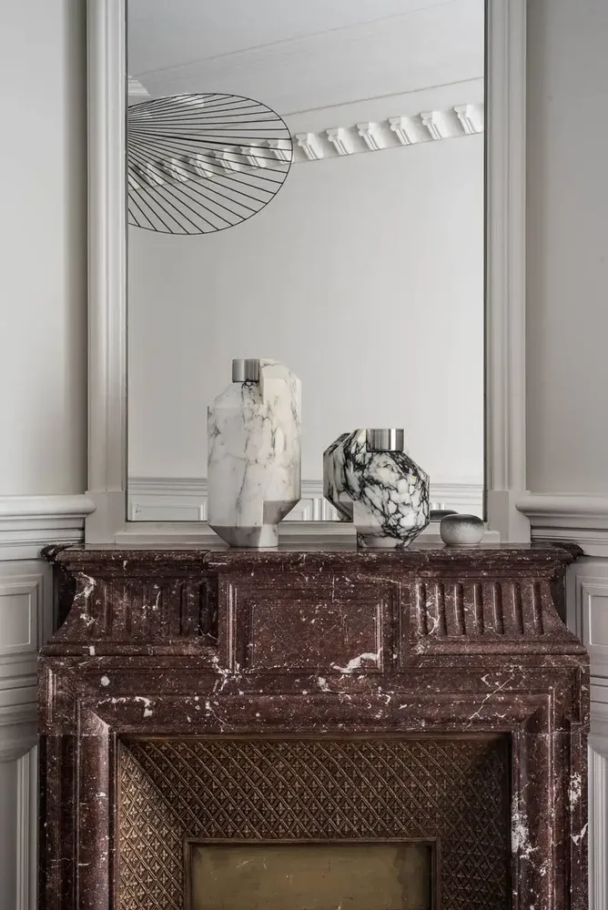 Candlesticks and candle holders - Vase for flower -marble TOUCANA PHOTOPHORE - OOUMM