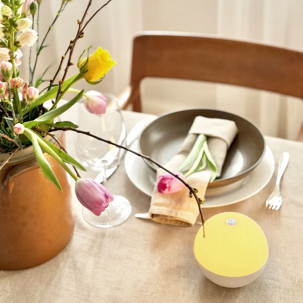 Table lamps - Alba light ball Shiny White 1 pc - DYBERG LARSEN