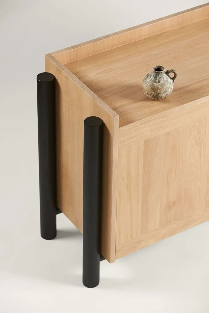 Sideboards - Steekla Credenza Oak Natural - ARBORE BY CAREL WOODWORKS