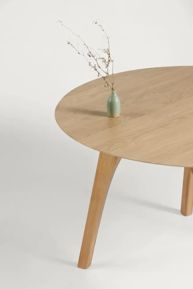 Dining Tables - heron Table Solid Oak - ARBORE BY CAREL WOODWORKS