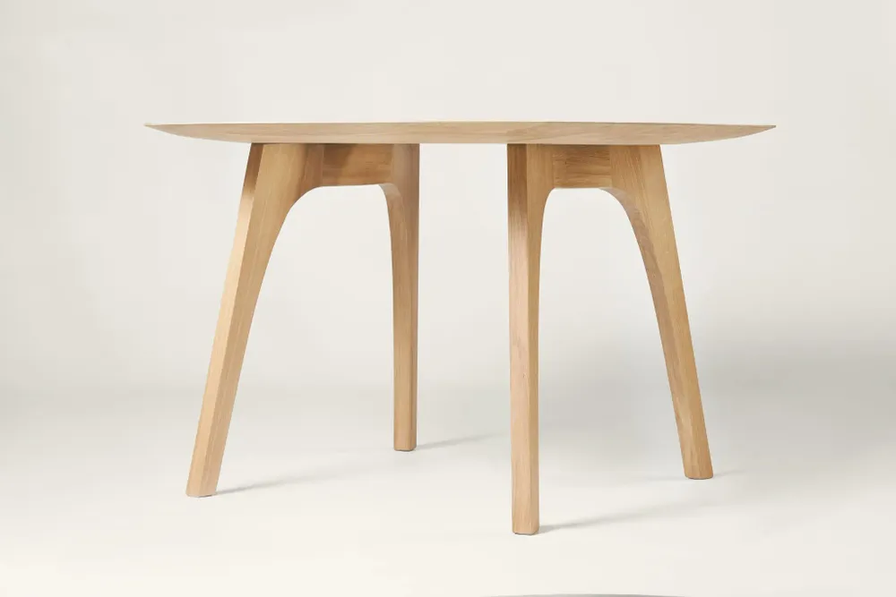 Dining Tables - heron Table Solid Oak - ARBORE BY CAREL WOODWORKS