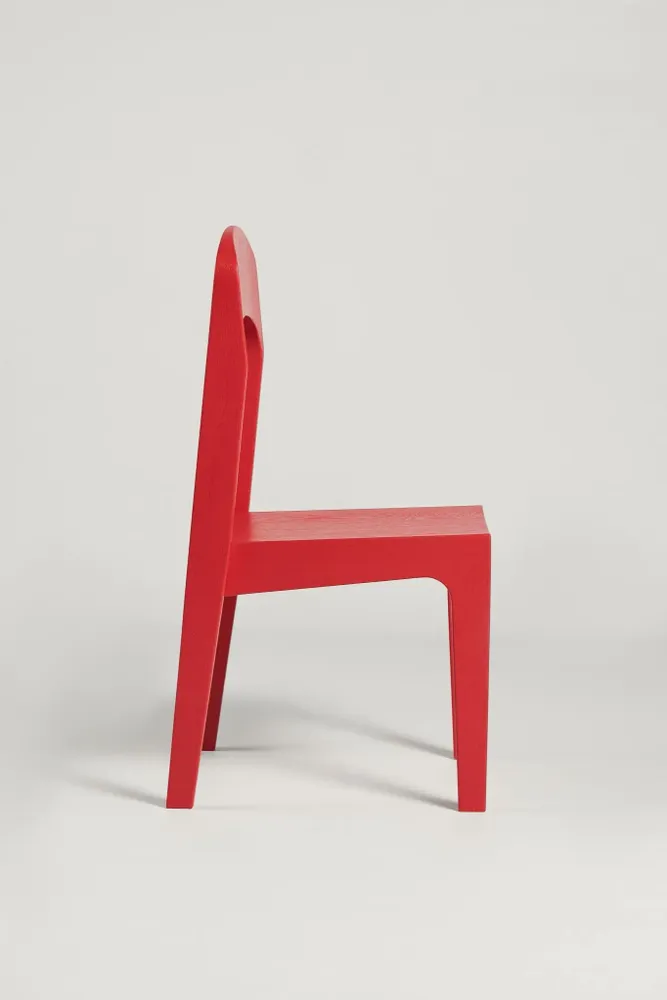 Chairs - heron Chair Solid Oak Natural - ARBORE BY CAREL WOODWORKS