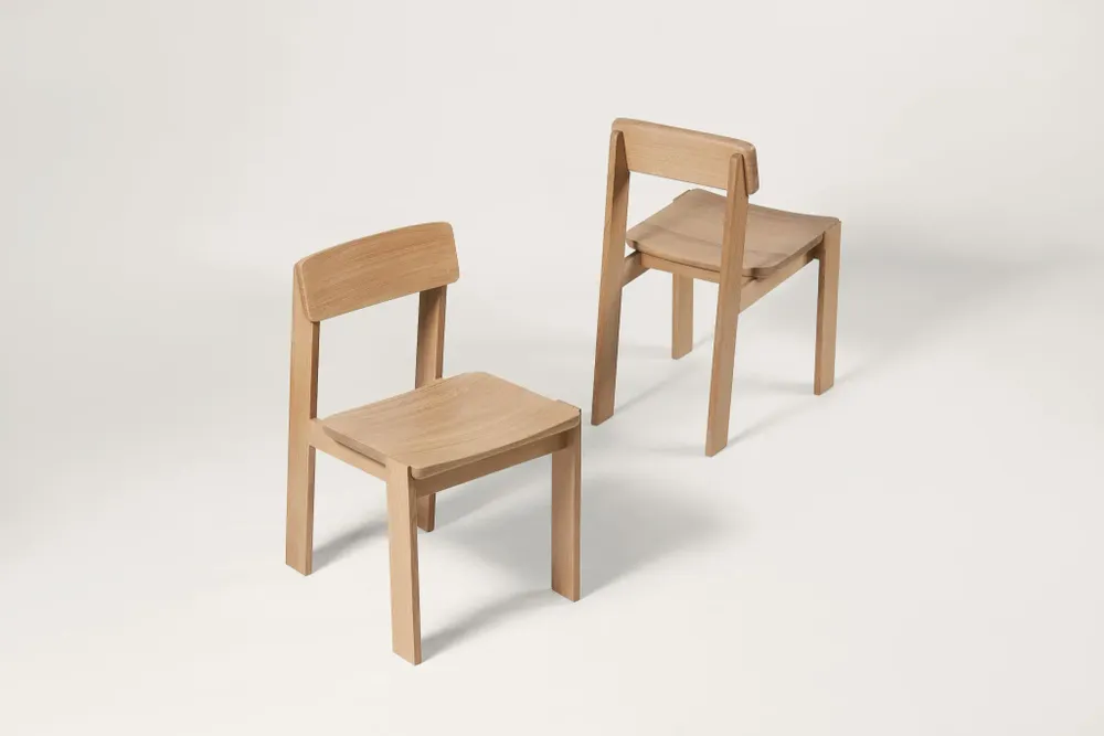 Chairs - Pasco Chair Wood Frame Natural - ARBORE BY CAREL WOODWORKS