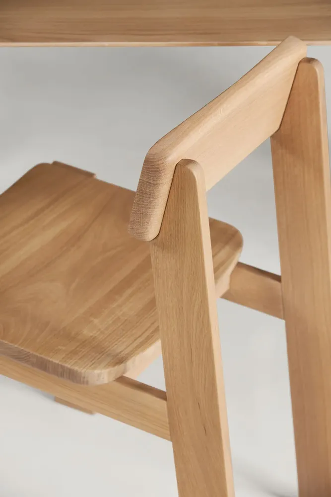 Chairs - Pasco Chair Wood Frame Natural - ARBORE BY CAREL WOODWORKS