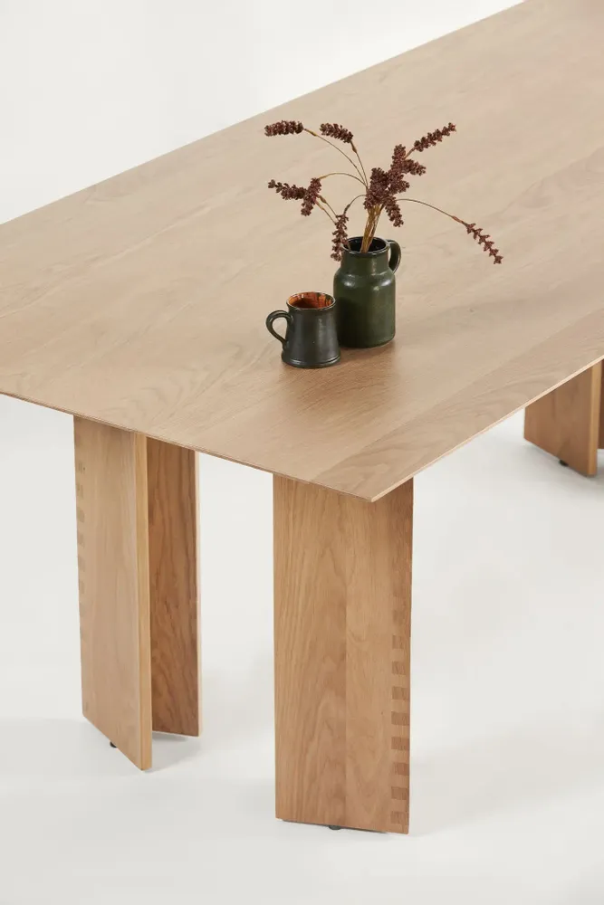 Dining Tables - Angus Table Solid Wood Natural - ARBORE BY CAREL WOODWORKS