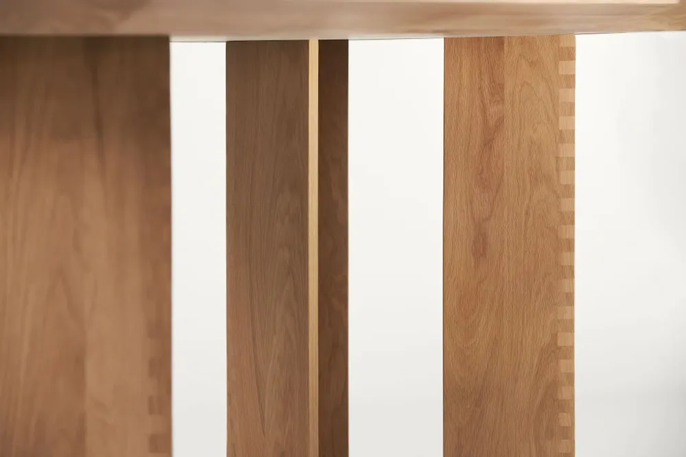 Dining Tables - Angus Table Solid Wood Natural - ARBORE BY CAREL WOODWORKS