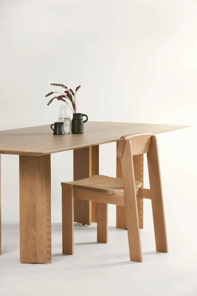 Dining Tables - Angus Table Solid Wood Natural - ARBORE BY CAREL WOODWORKS