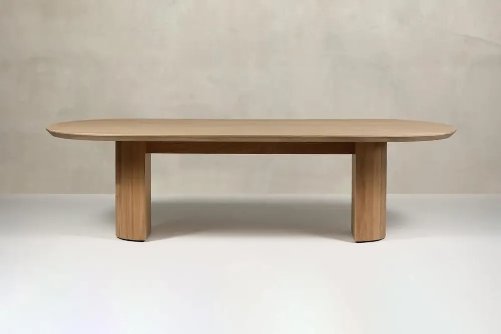 Tables Salle à Manger - Quantum Dining Chêne massif Naturel - ARBORE BY CAREL WOODWORKS