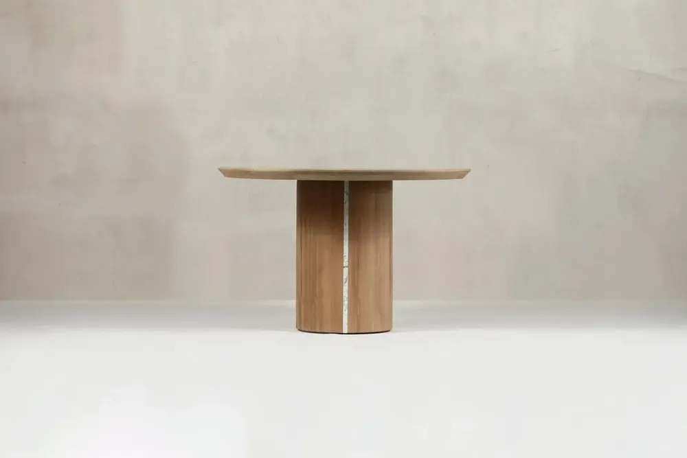 Tables Salle à Manger - Scar Chêne + Marbre - ARBORE BY CAREL WOODWORKS