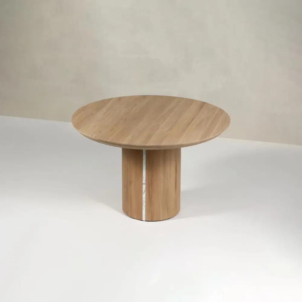 Tables Salle à Manger - Scar Chêne + Marbre - ARBORE BY CAREL WOODWORKS