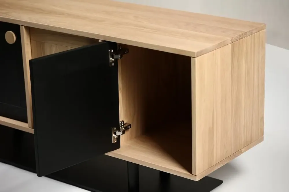 Sideboards - Buttons 2 Oak + Metal Natural - ARBORE BY CAREL WOODWORKS