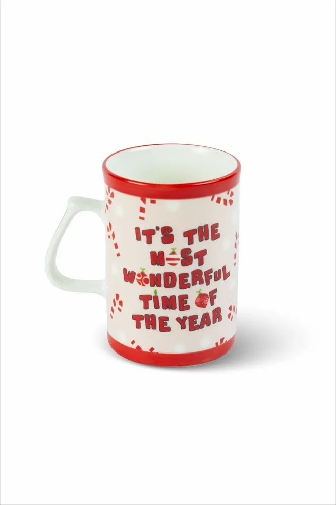 Mugs - Christmas Collection Porcelain Mugs - SOMNIA ATELIER