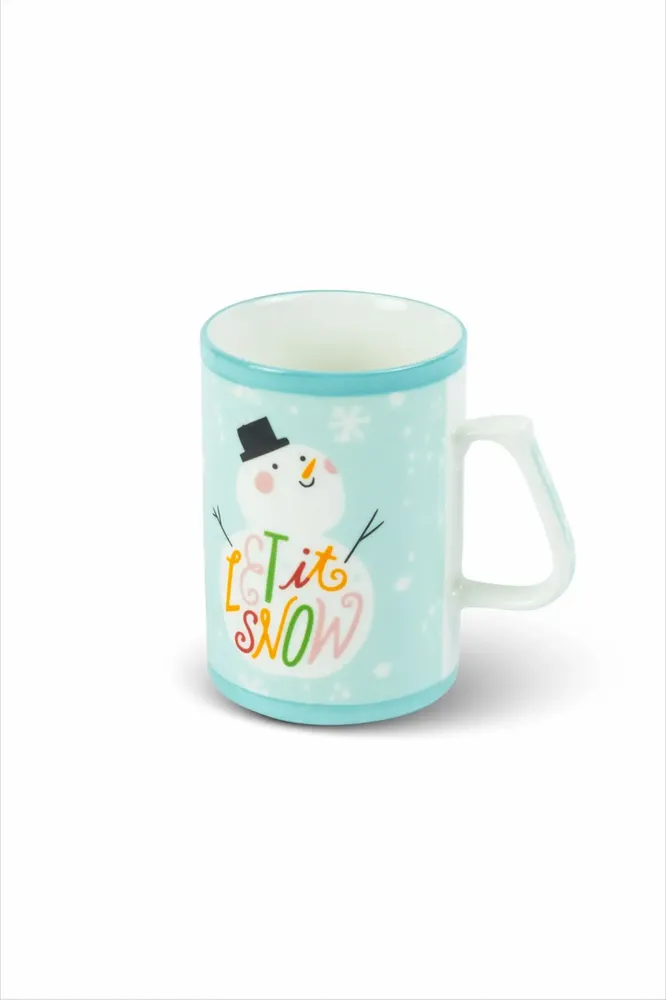 Mugs - Christmas Collection Porcelain Mugs - SOMNIA ATELIER