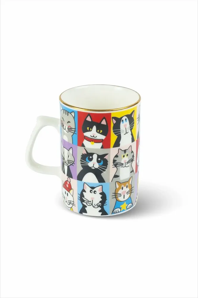 Tasses et mugs - Cats and Dogs Porcelain Mugs - SOMNIA ATELIER