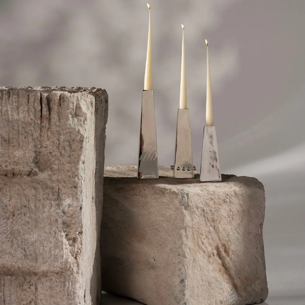 Decorative objects - MARRI CANDLE HOLDER SET - MARAU