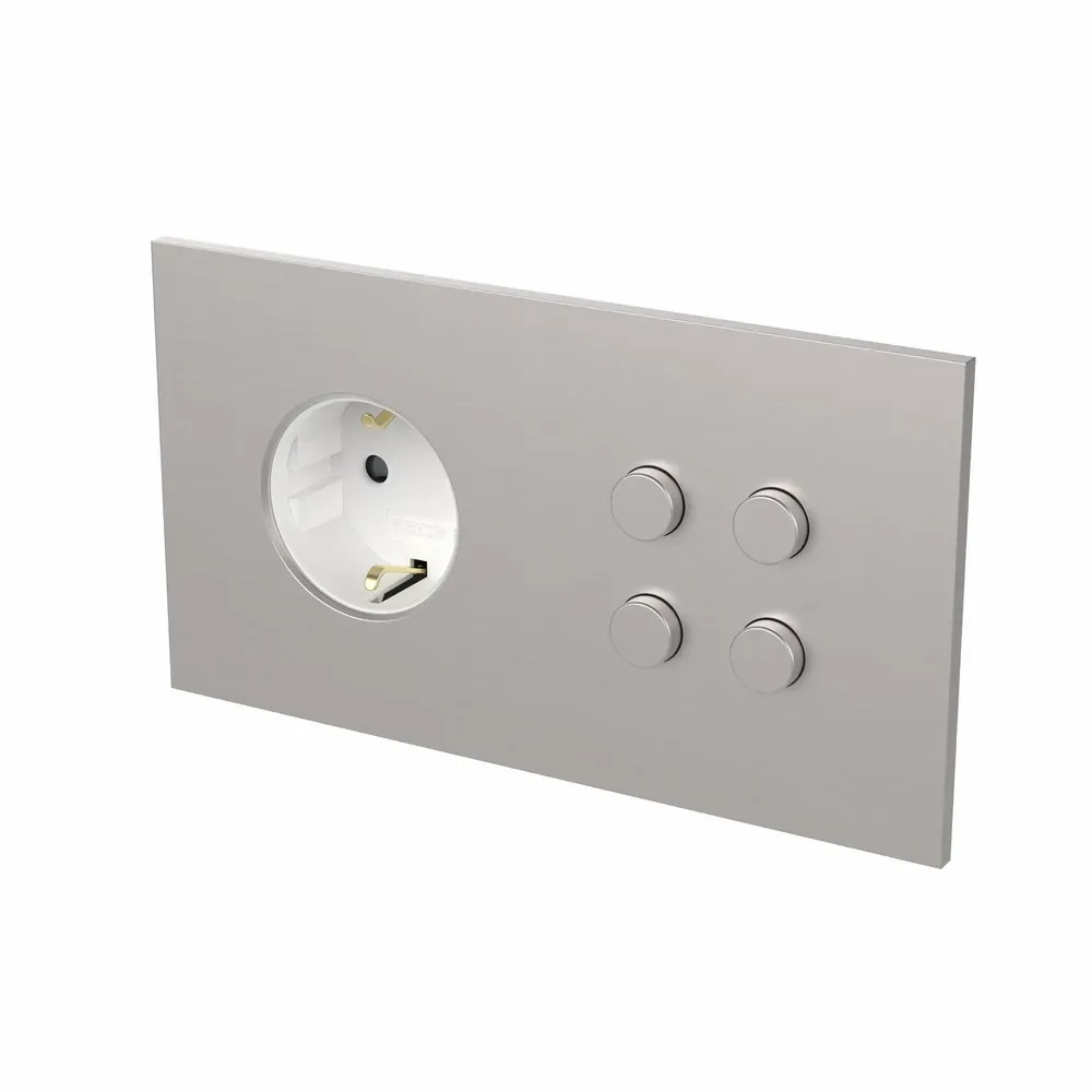 Recessed lighting - LIGHT AND BUTTON | ROUND BUTTON - FEDE