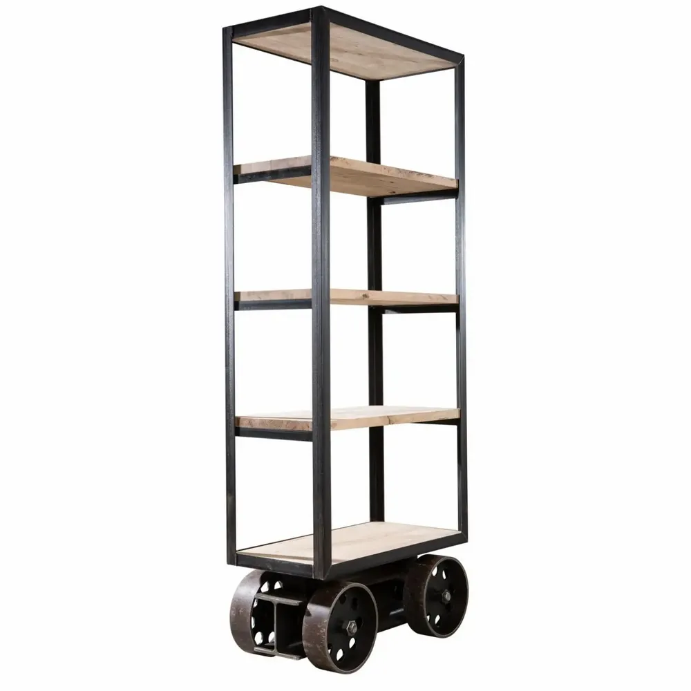 Office furniture and storage - Industrial cabinet made of steel and wood - STURDY-LEGS