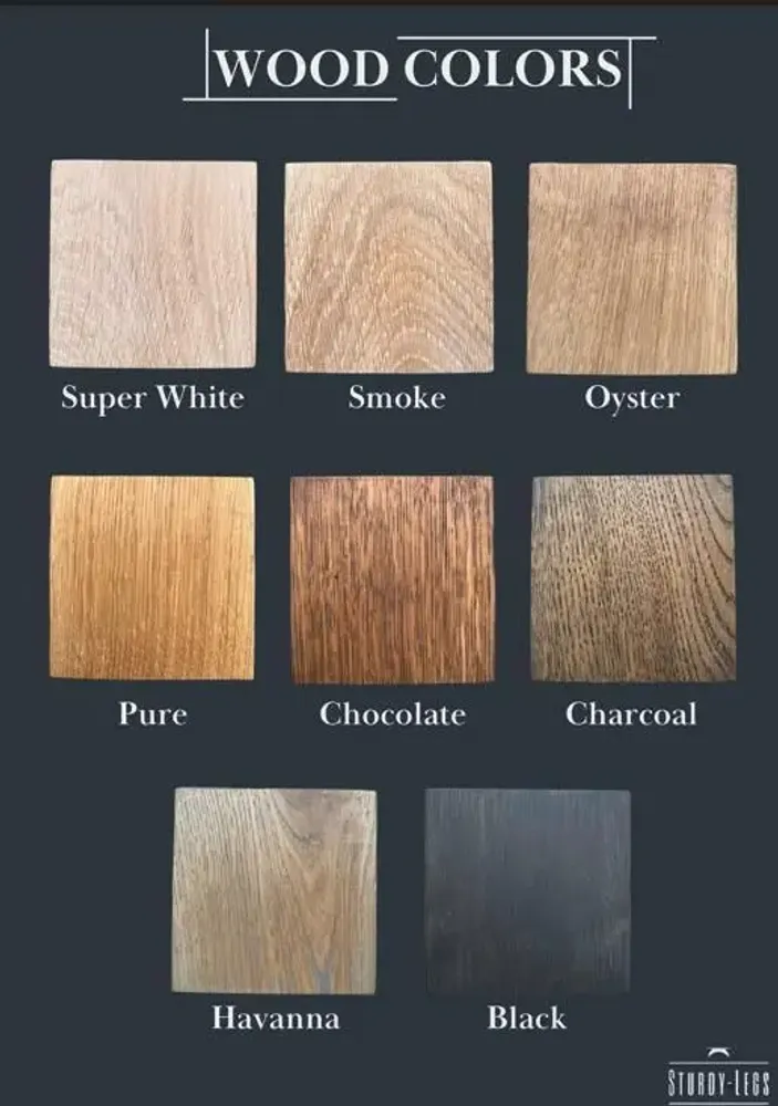 Bureaux d'entreprise - Industrial Solid Wood Table with Steel Base SL-011 - STURDY-LEGS