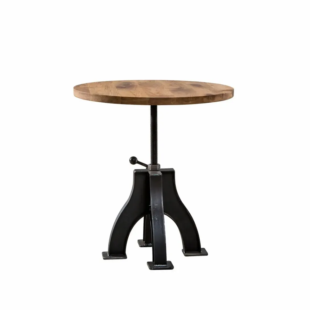 Tables pour hôtels - SL-025 – Adjustable Industrial Bistro Table - STURDY-LEGS