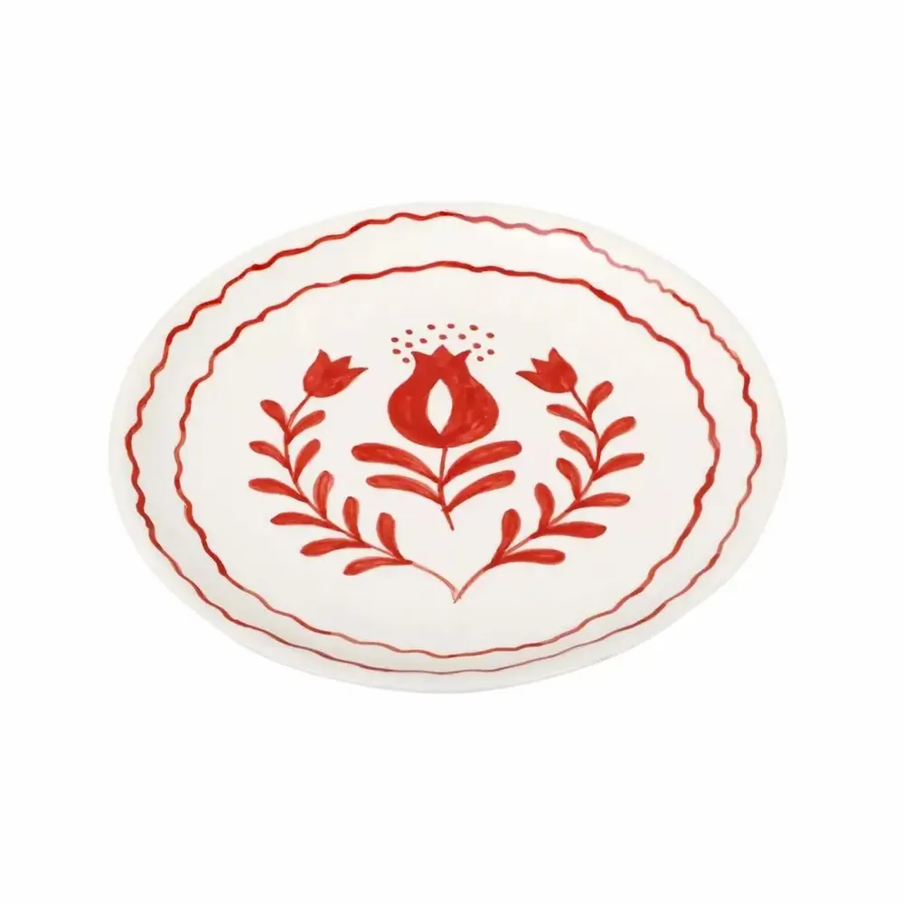 Assiettes au quotidien - Assiette à collation Anaar, 7 x 7 pouces - CASA AMAROSA