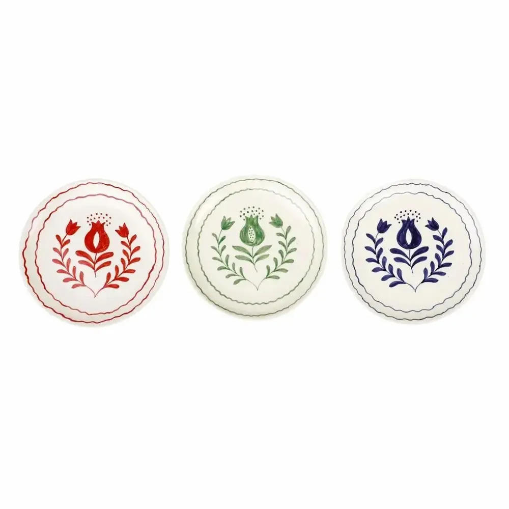 Assiettes au quotidien - Assiette à collation Anaar, 7 x 7 pouces - CASA AMAROSA