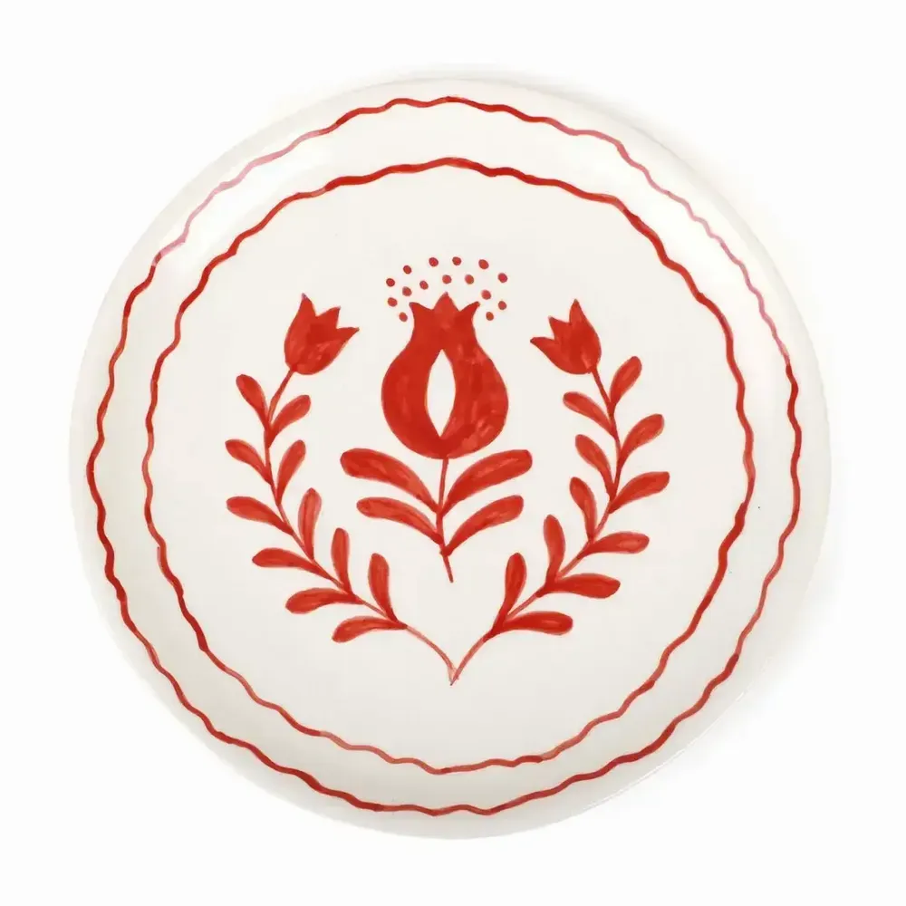 Assiettes au quotidien - Assiette à collation Anaar, 7 x 7 pouces - CASA AMAROSA