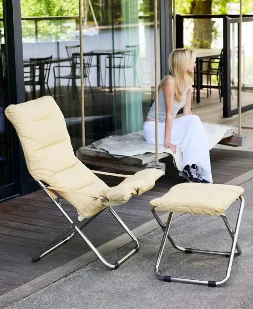 Lawn armchairs - FIESTA SOFT- Anatomical and adjustable outdoor armchair - FIAM SRL