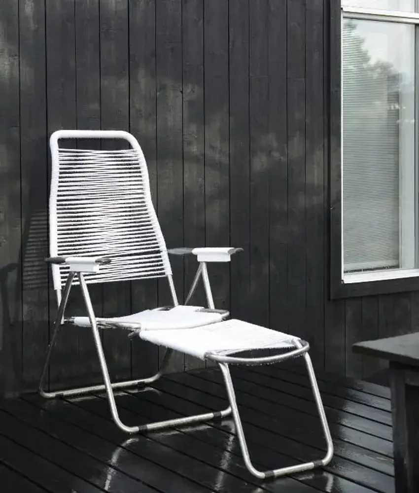 Lawn armchairs - SPAGHETTI - Outdoor Relax armchair with strings in PVC - FIAM SRL