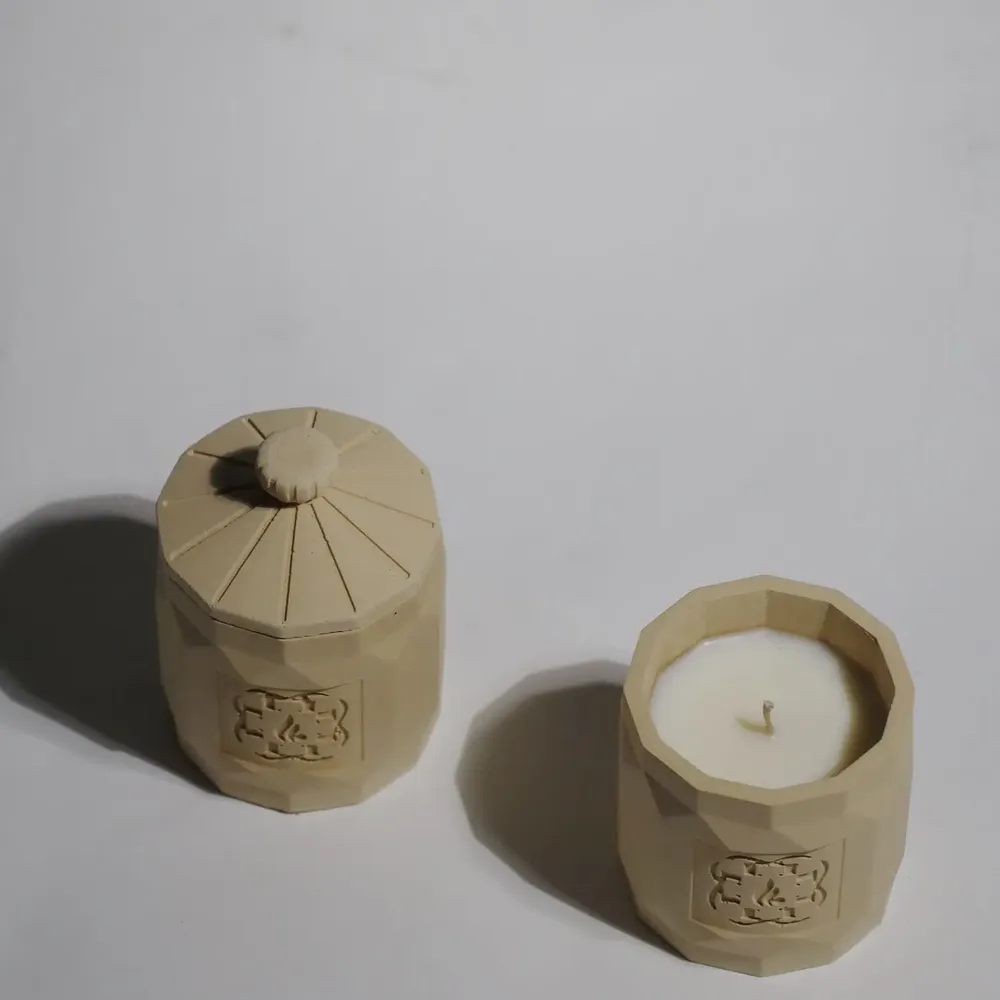 Candles - OSMANTHUS FIG - SCENTED CANDLE - FLAMME D'ÉLIXIR