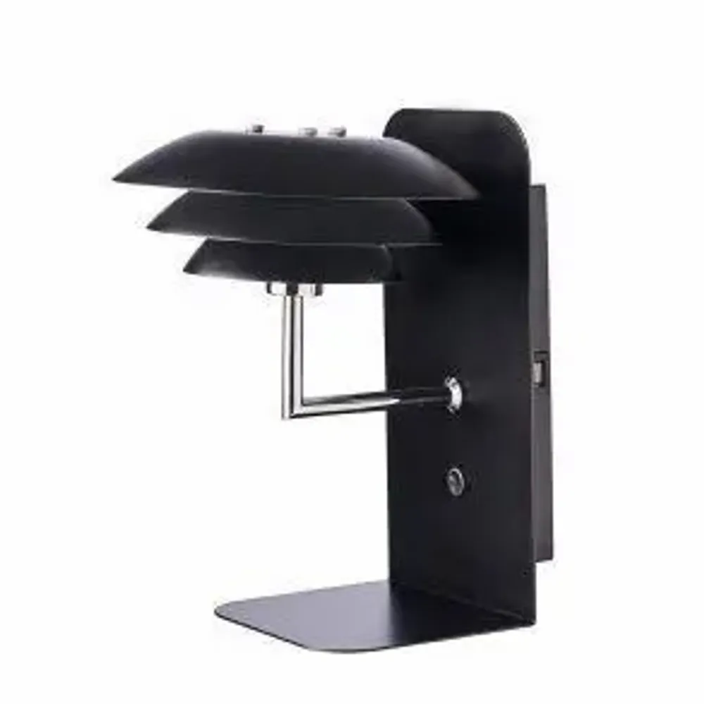 Wall lamps - DL20 USB black wall lamp - DYBERG LARSEN