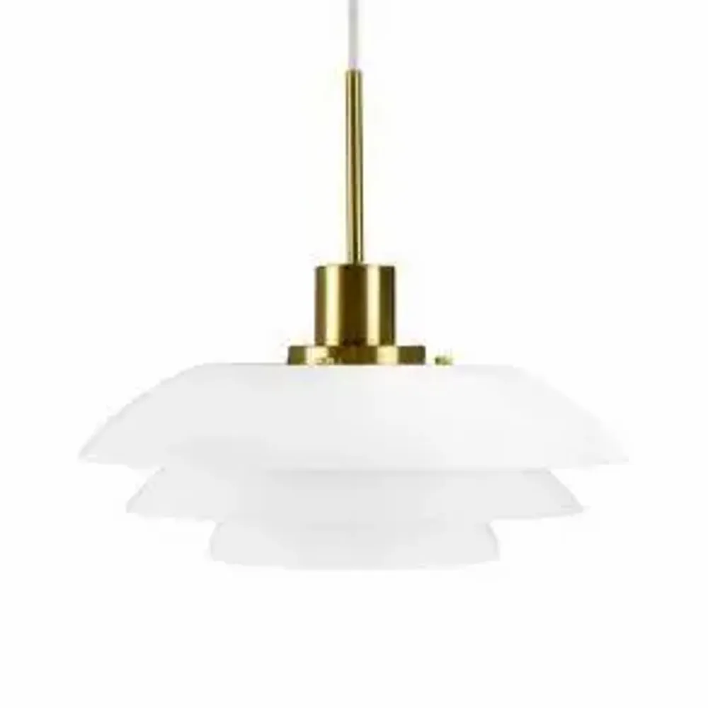 Ceiling lights - DL31 opal/ brass pendant - DYBERG LARSEN