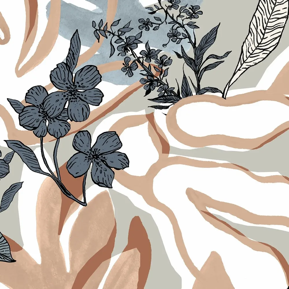 Tapisseries - Papier peint panoramique Aquatic Flowers - LE PAPIERS DE NINON