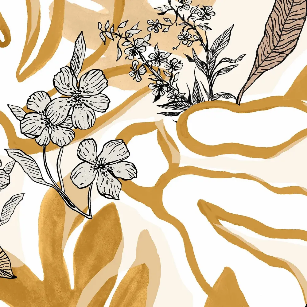 Tapisseries - Papier peint panoramique Aquatic Flowers - LE PAPIERS DE NINON