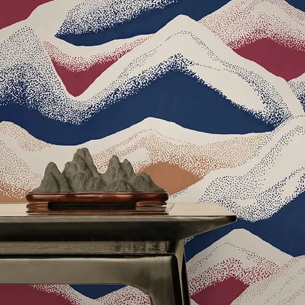 Tapestries - Panoramic wallpaper Everlasting Snow - LE PAPIERS DE NINON