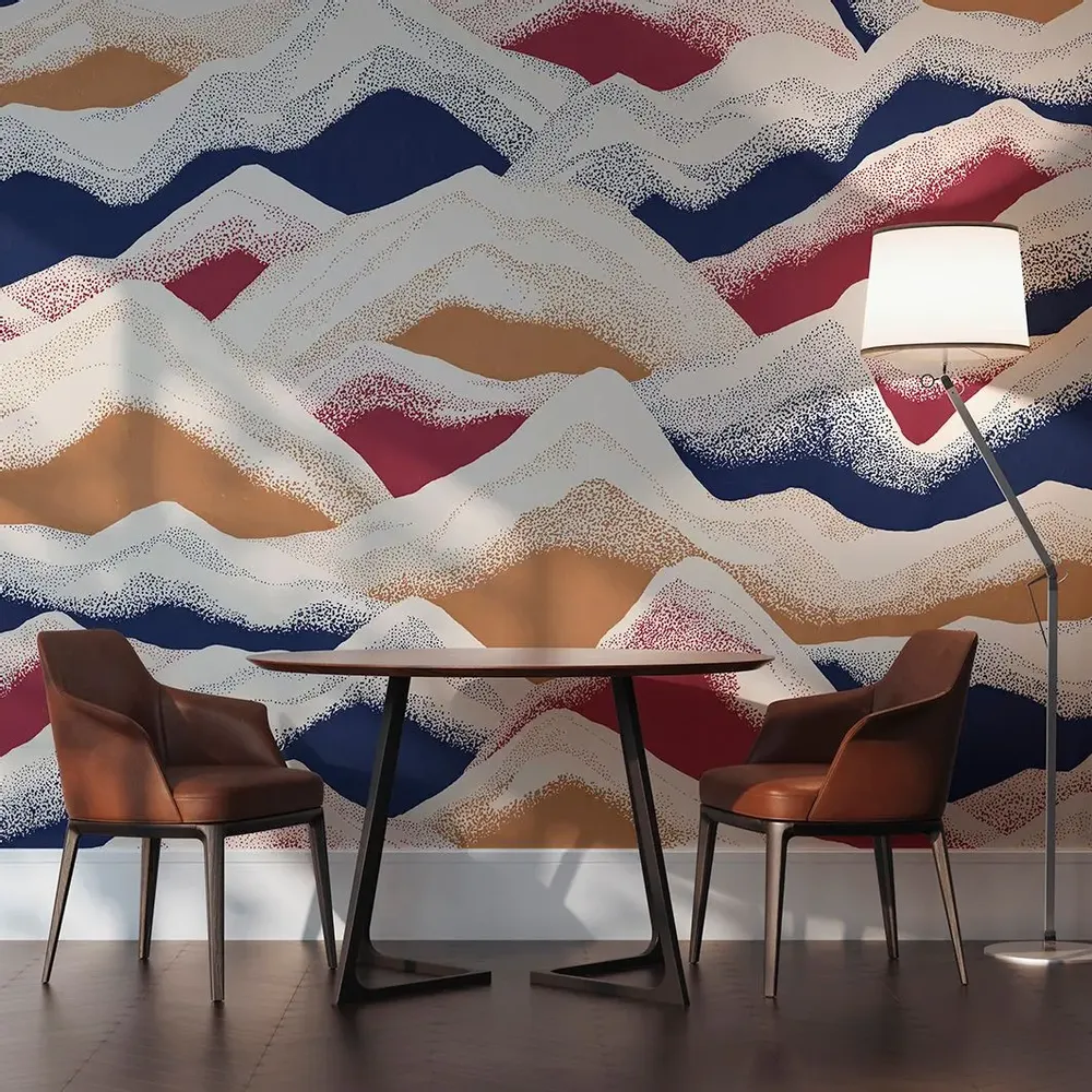 Tapestries - Panoramic wallpaper Everlasting Snow - LE PAPIERS DE NINON