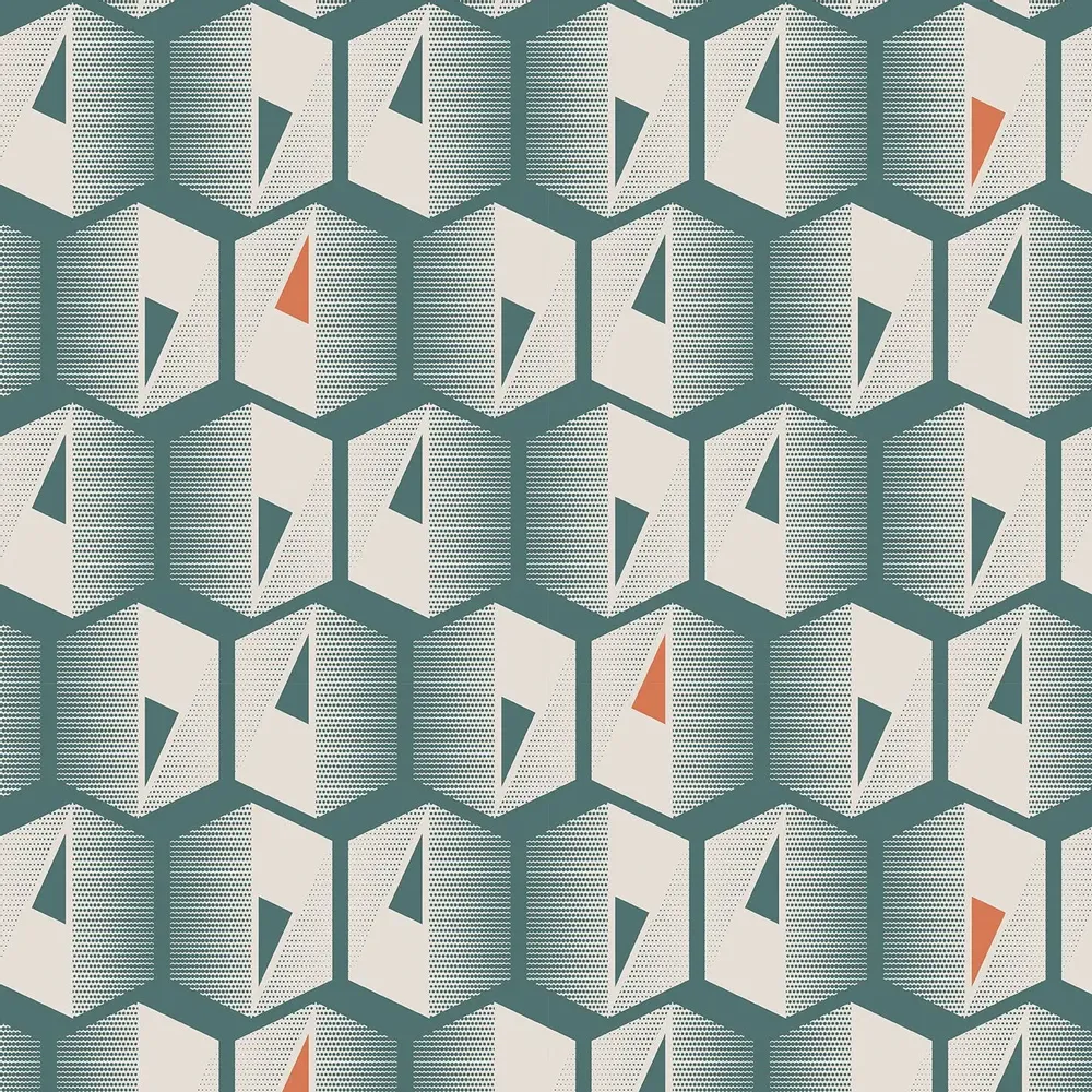 Tapisseries - Papier peint panoramique Optic - LE PAPIERS DE NINON