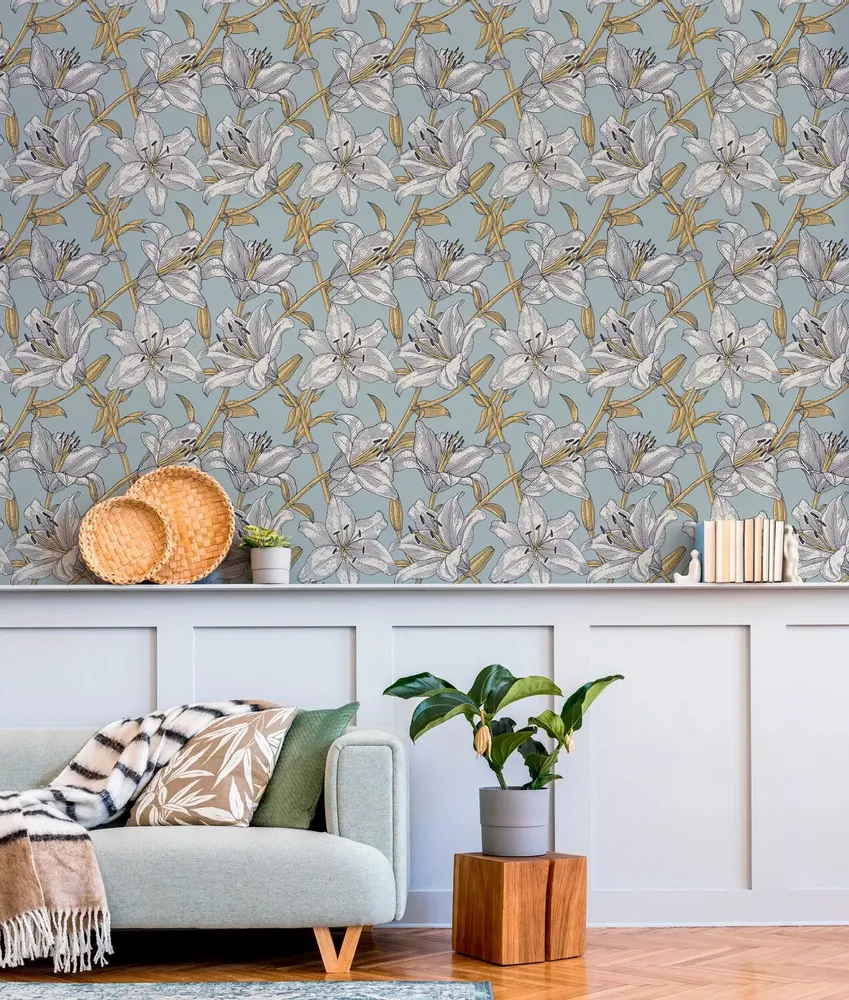 Tapisseries - Papier peint panoramique Lysiane - LE PAPIERS DE NINON