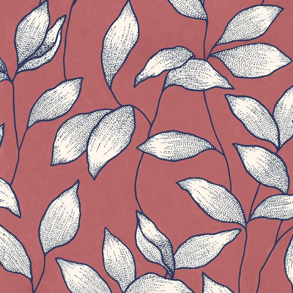 Tapisseries - Papier peint panoramique Leaves - LE PAPIERS DE NINON