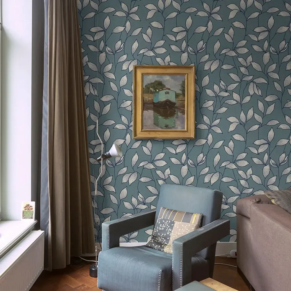 Tapisseries - Papier peint panoramique Leaves - LE PAPIERS DE NINON