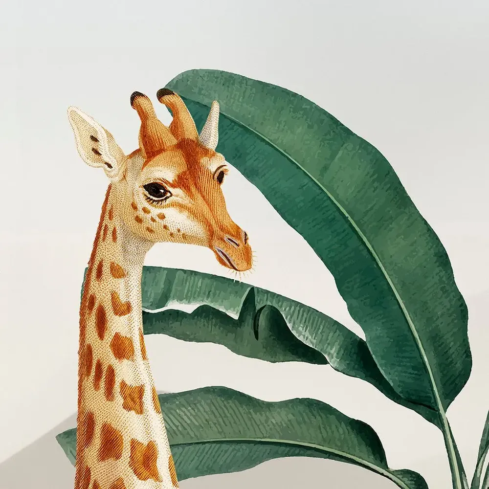 Tapisseries - Papier peint panoramique Safari - LE PAPIERS DE NINON