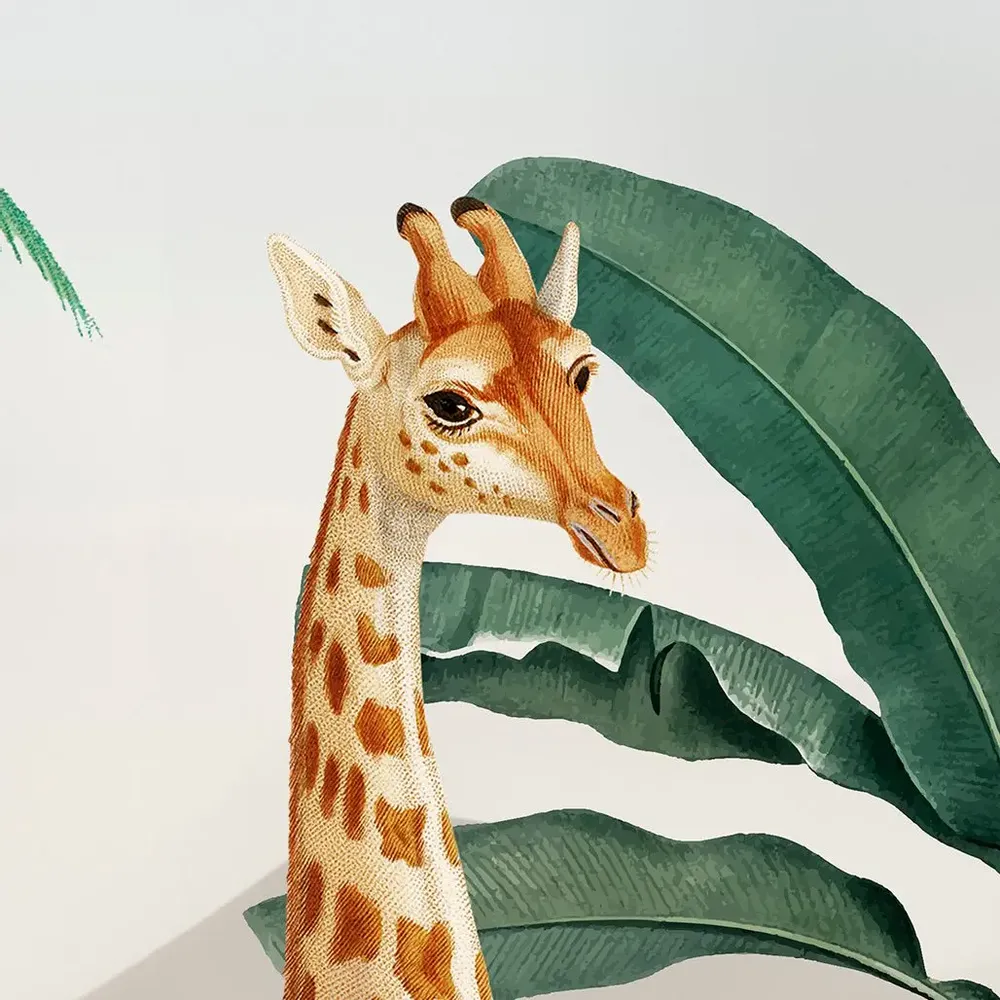 Tapisseries - Papier peint panoramique Safari XL - LE PAPIERS DE NINON