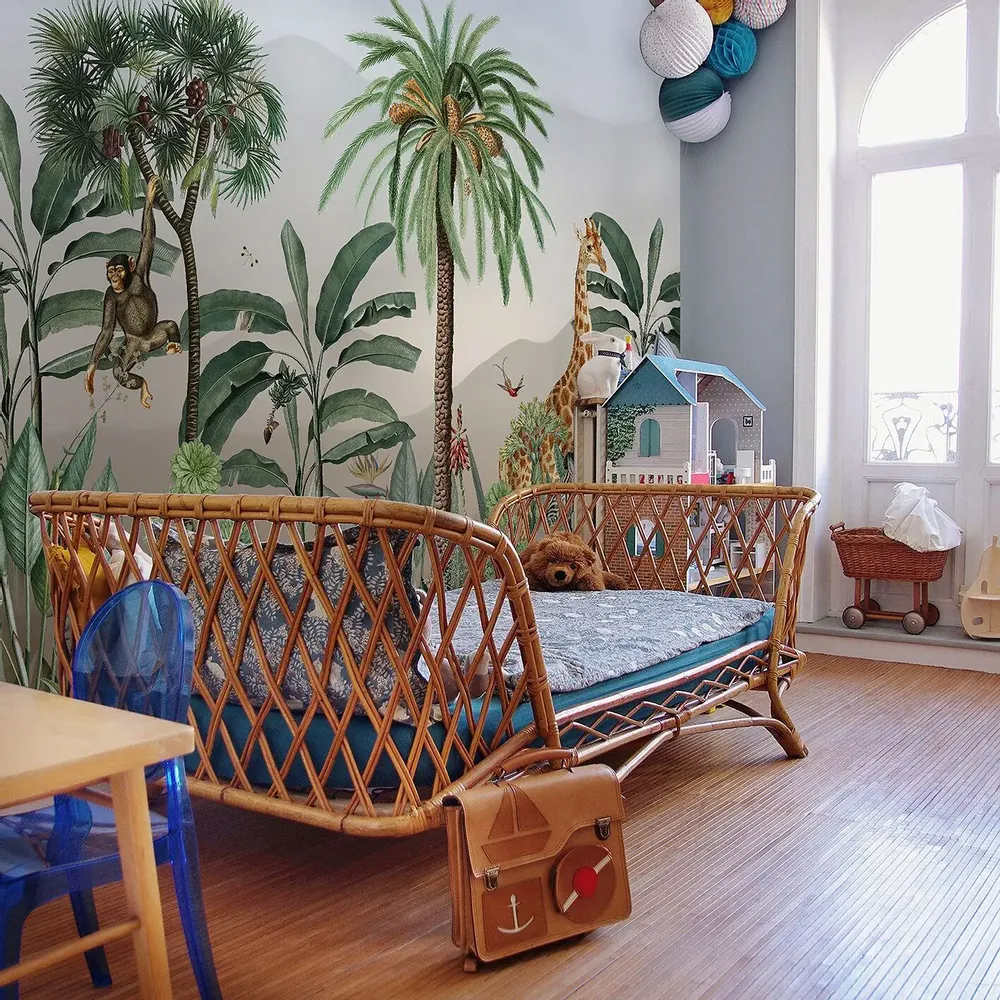 Tapisseries - Papier peint panoramique Safari XL - LE PAPIERS DE NINON