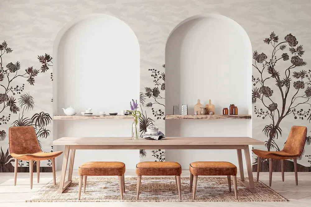 Tapisseries - Papier peint panoramique Margaret - LE PAPIERS DE NINON