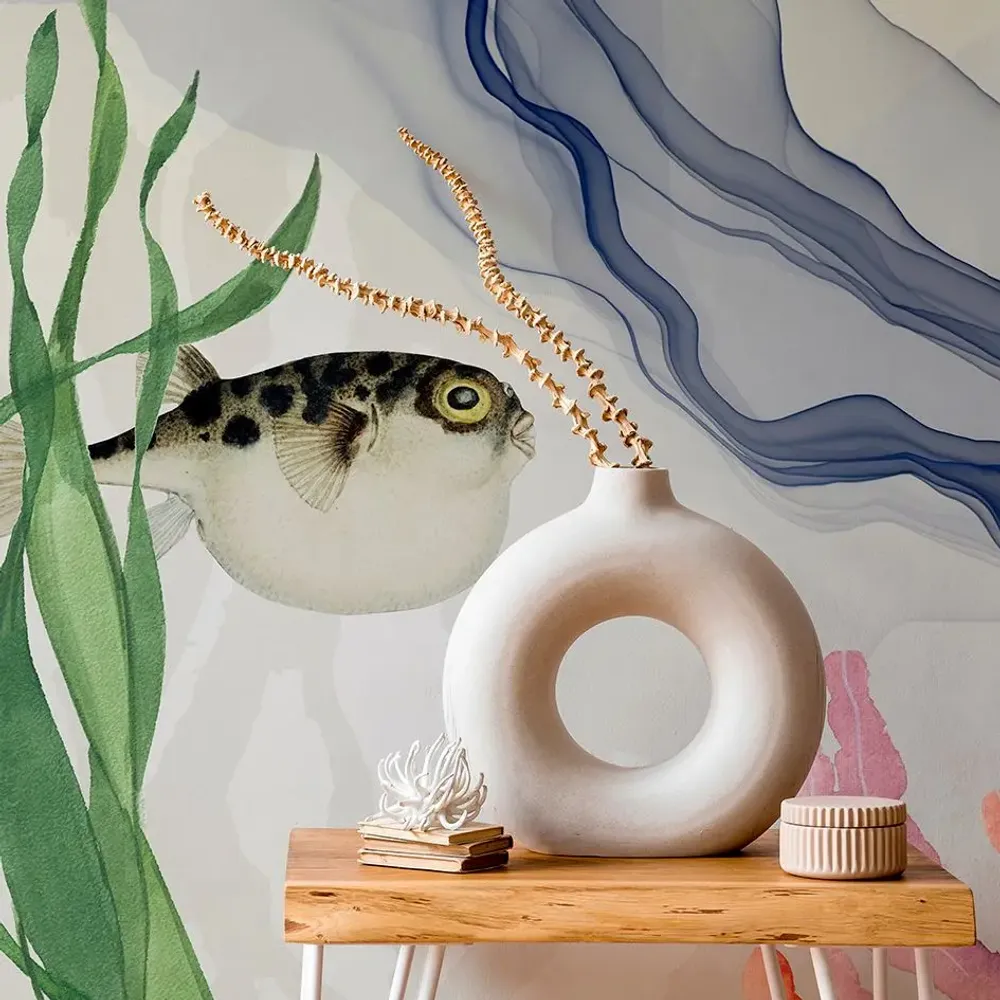 Tapestries - Abysse panoramic wallpaper - LE PAPIERS DE NINON